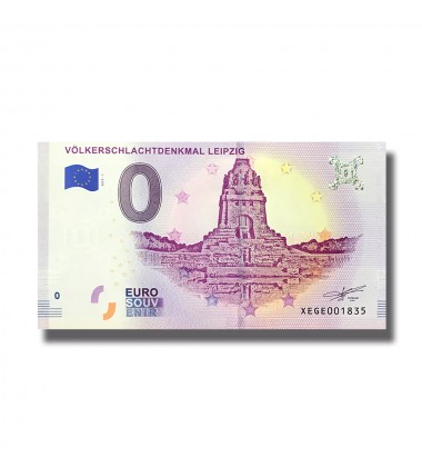 0 EuroSouvenir Banknote Volkerschlachtdenkmal Leipzig Germany 2019-1 XEGE