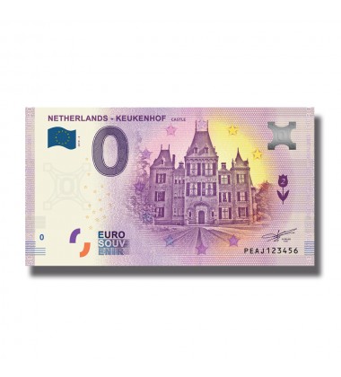 0 Euro Souvenir Banknote Keukenhof 2019 -2 PEAJ