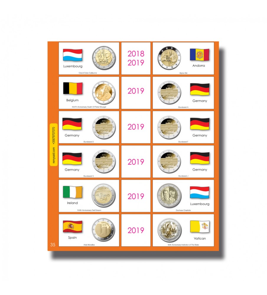 €2 Euro Commemorative Page 35