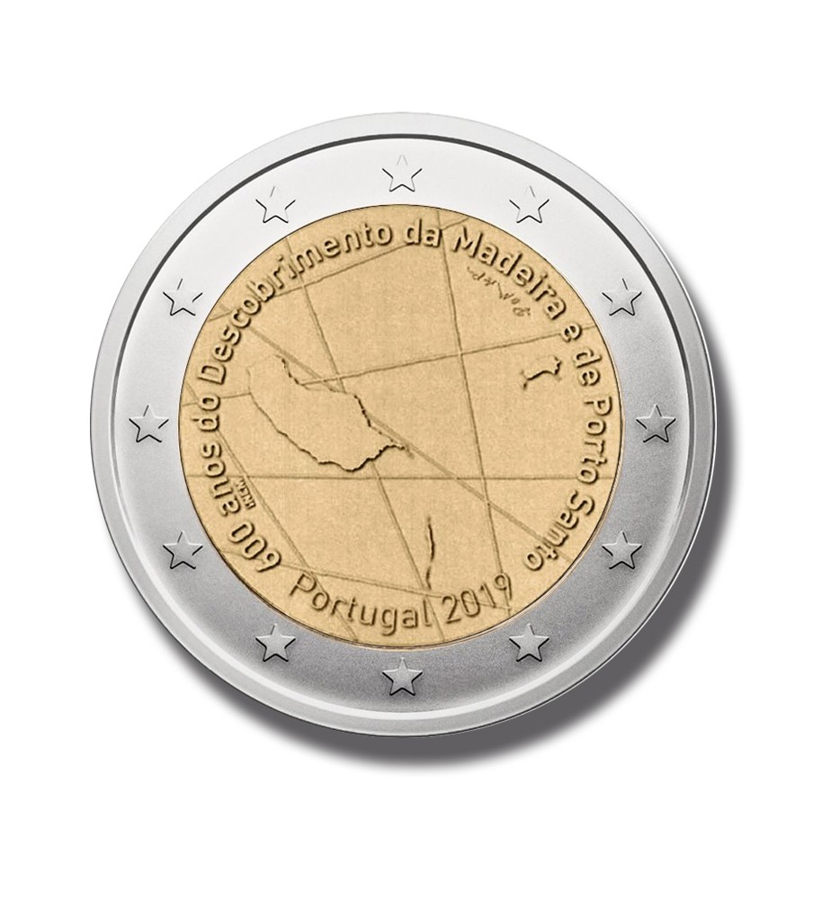 2019 Portugal Madeira Porto Santo 2 Euro Coin