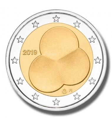 2019 FINLAND CONSITUTION ACT 1919 2 EURO COMMEMORATIVE COIN