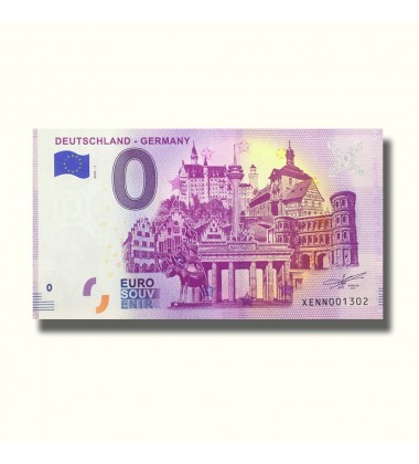 0 EURO BANKNOTE SOUVENIR DEUTSCHLAND - GERMANY XENN 2020-1