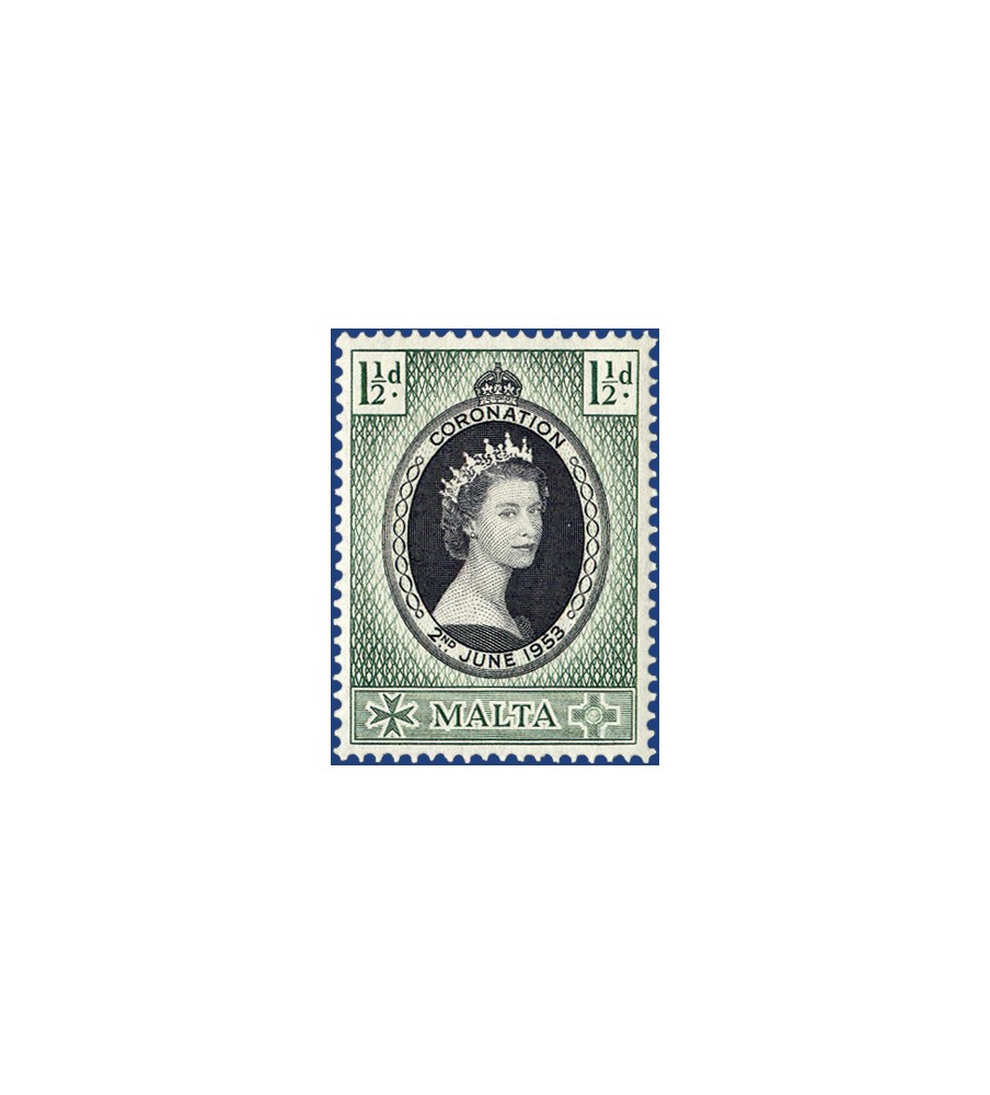 1953 Jun 03 MALTA STAMPS CORONATION