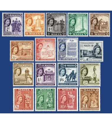 MALTA STAMPS DEFINITIVE