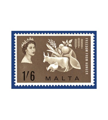 MALTA STAMPS FREEDOM FROM HUNGER CAMPAIGN