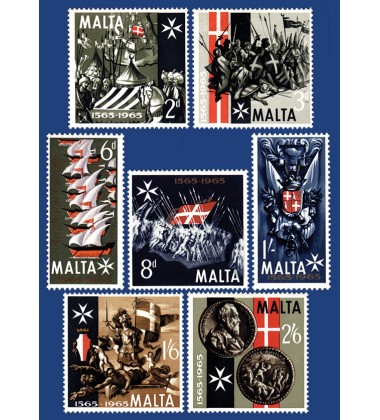 MALTA STAMPS IVTH CENTENARY OF THE GREAT SIEGE