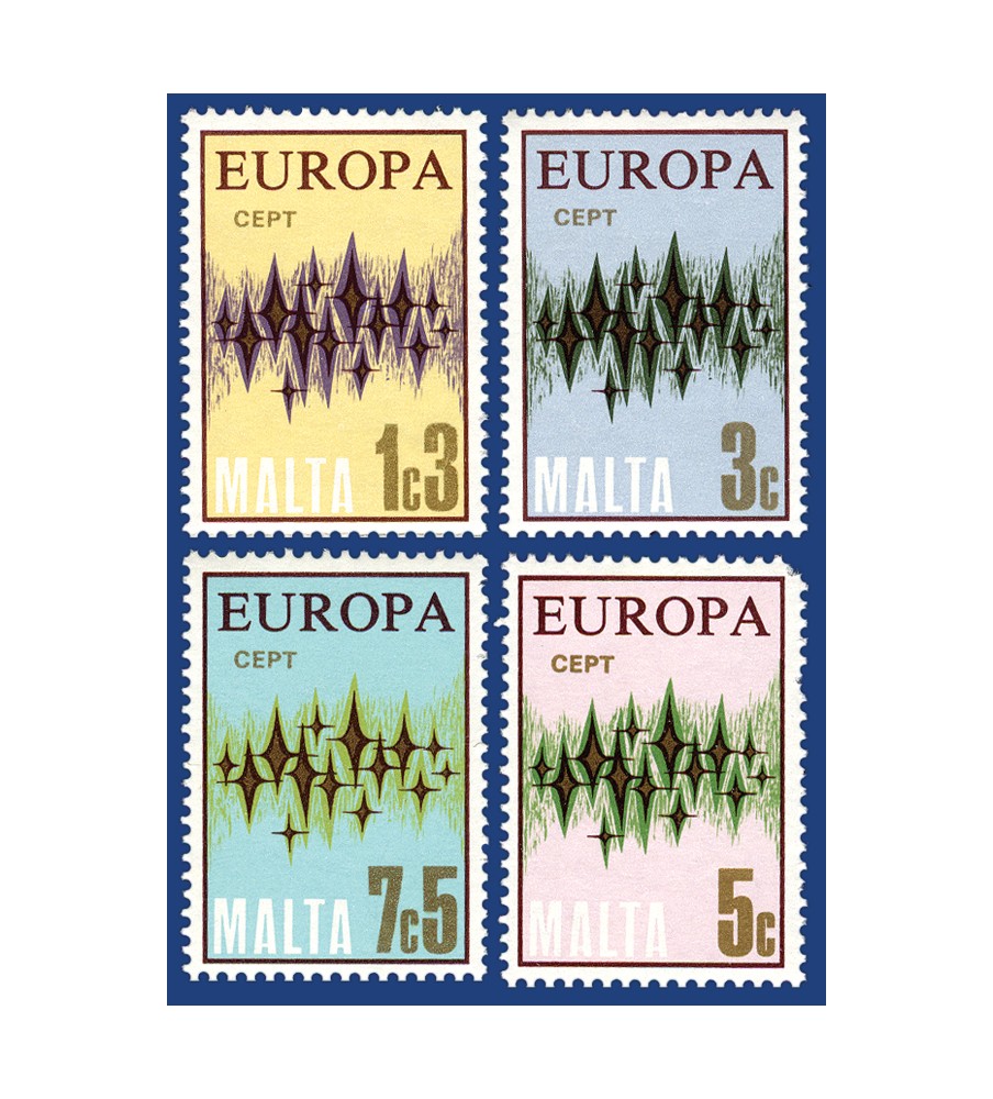 1972 Nov 11 MALTA STAMPS EUROPA 1972