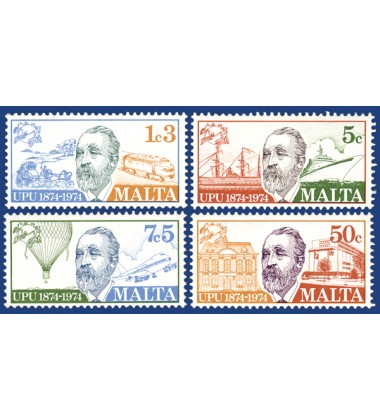 MALTA STAMPS CENTENARY OF UPU