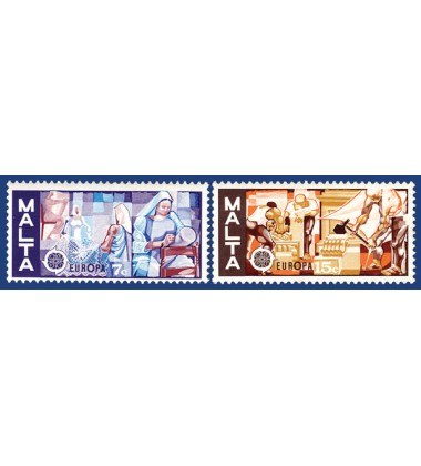 MALTA STAMPS EUROPA 1976