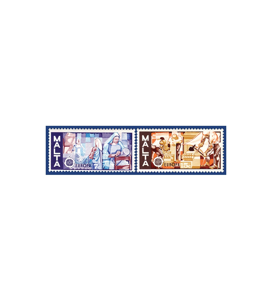 1976 Jul 06 MALTA STAMPS EUROPA 1976