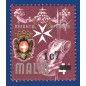 1977 Mar 24 MALTA STAMPS NO 316 WITH 1C7 OVERPRINT