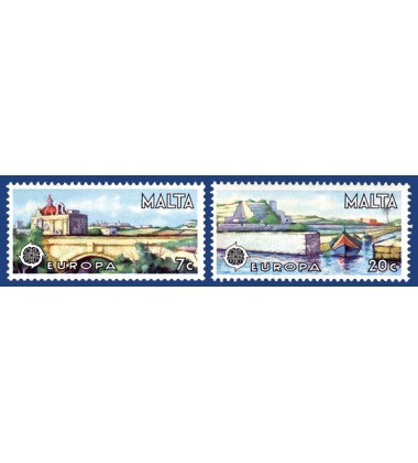 MALTA STAMPS EUROPA 1977