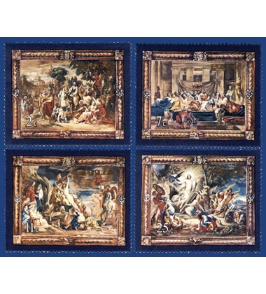 MALTA STAMPS FLEMISH TAPESTRIES 2ND SERIES