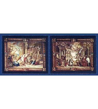 MALTA STAMPS FLEMISH TAPESTRIES 4TH SERIES