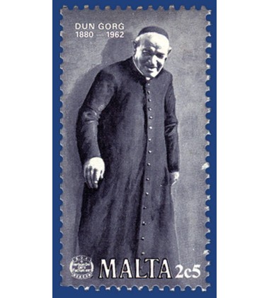 MALTA STAMPS CENTENARY OF THE BIRTH OF DUN GORG PRECA