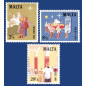 1981 Nov 18 MALTA STAMPS CHRISTMAS 1981