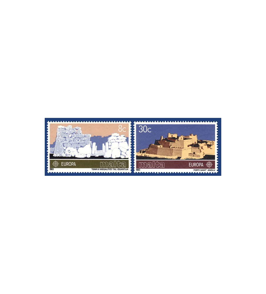 1983 May 05 MALTA STAMPS EUROPA 1983