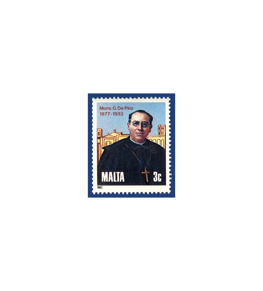 1983 Sep 01 MALTA STAMPS MONS GIUSEPPE DEPIRO