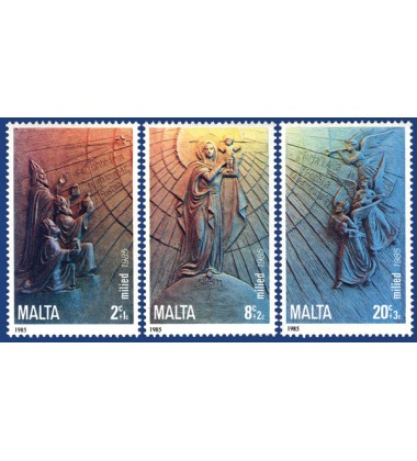 MALTA STAMPS CHRISTMAS 1985