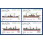 1986 Nov 19 MALTA STAMPS MALTESE SHIPS 4TH SERIES