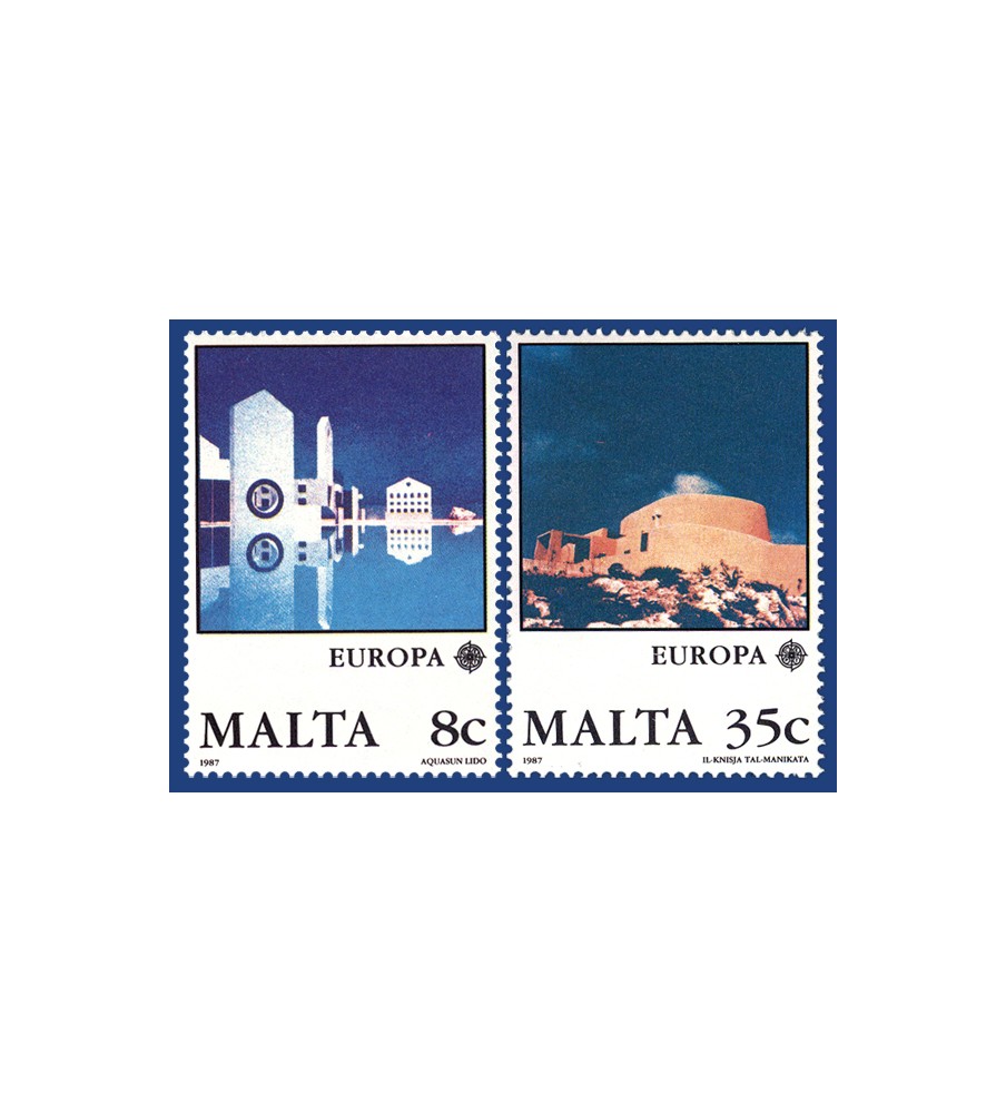 1987 Apr 15 MALTA STAMPS EUROPA 1987