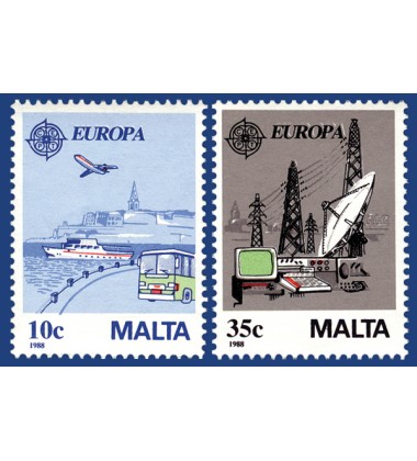 MALTA STAMPS EUROPA 1988