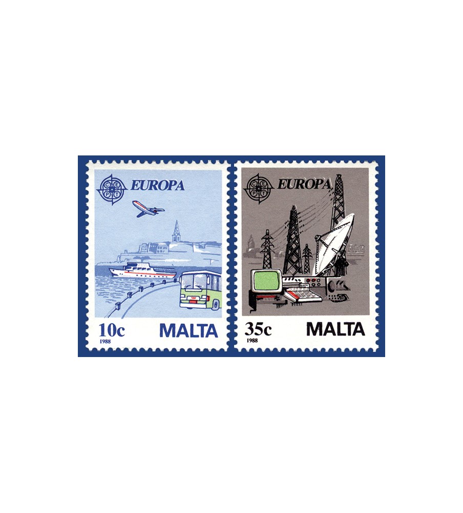 1988 Apr 09 MALTA STAMPS EUROPA 1988