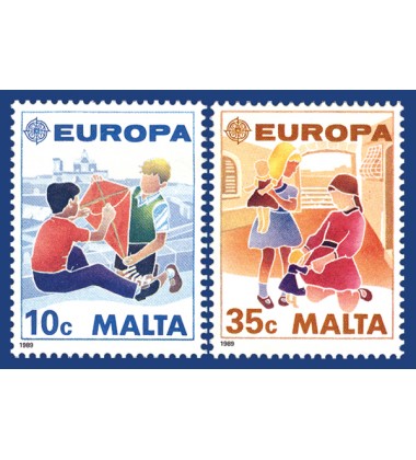 MALTA STAMPS EUROPA 1989