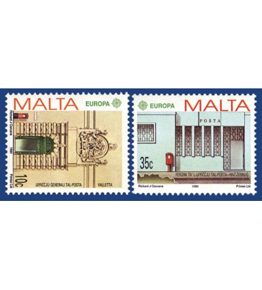 MALTA STAMPS EUROPA 1990