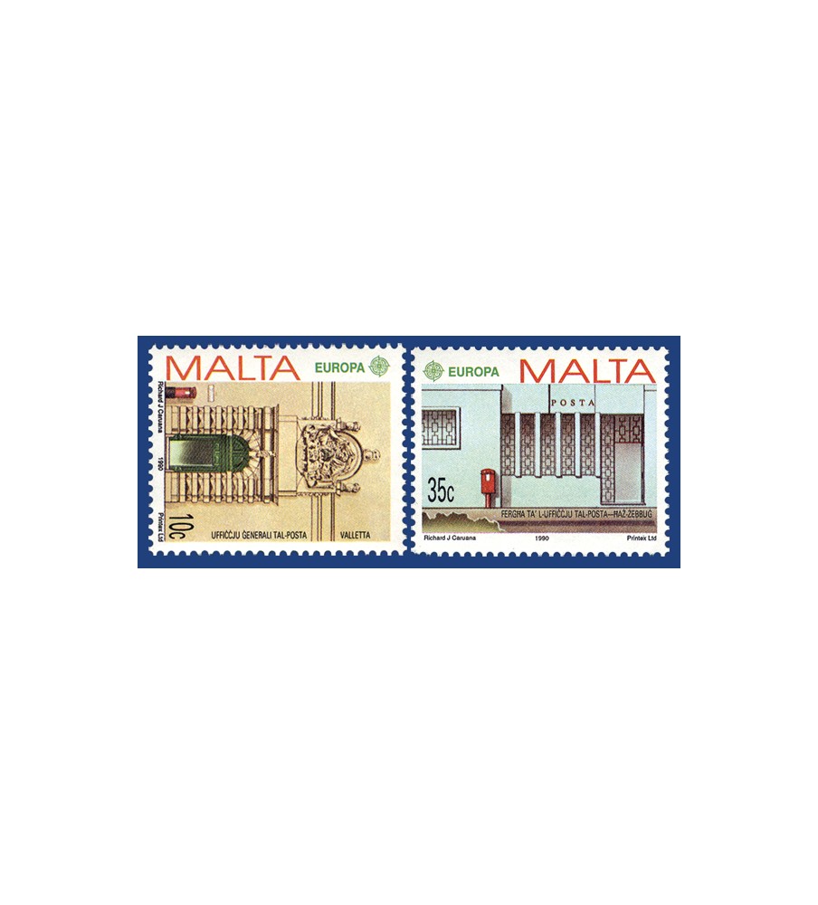 1990 Feb 09 MALTA STAMPS EUROPA 1990