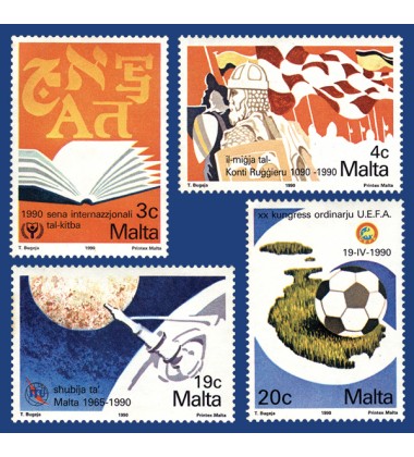 MALTA STAMPS COMMEMORATIONS