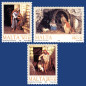 1990 Nov 10 MALTA STAMPS CHRISTMAS 1990