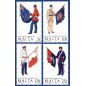 1991 Aug 13 MALTA STAMPS MALTESE UNIFORMS 5TH SERIES