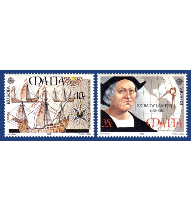 MALTA STAMPS EUROPA 1992