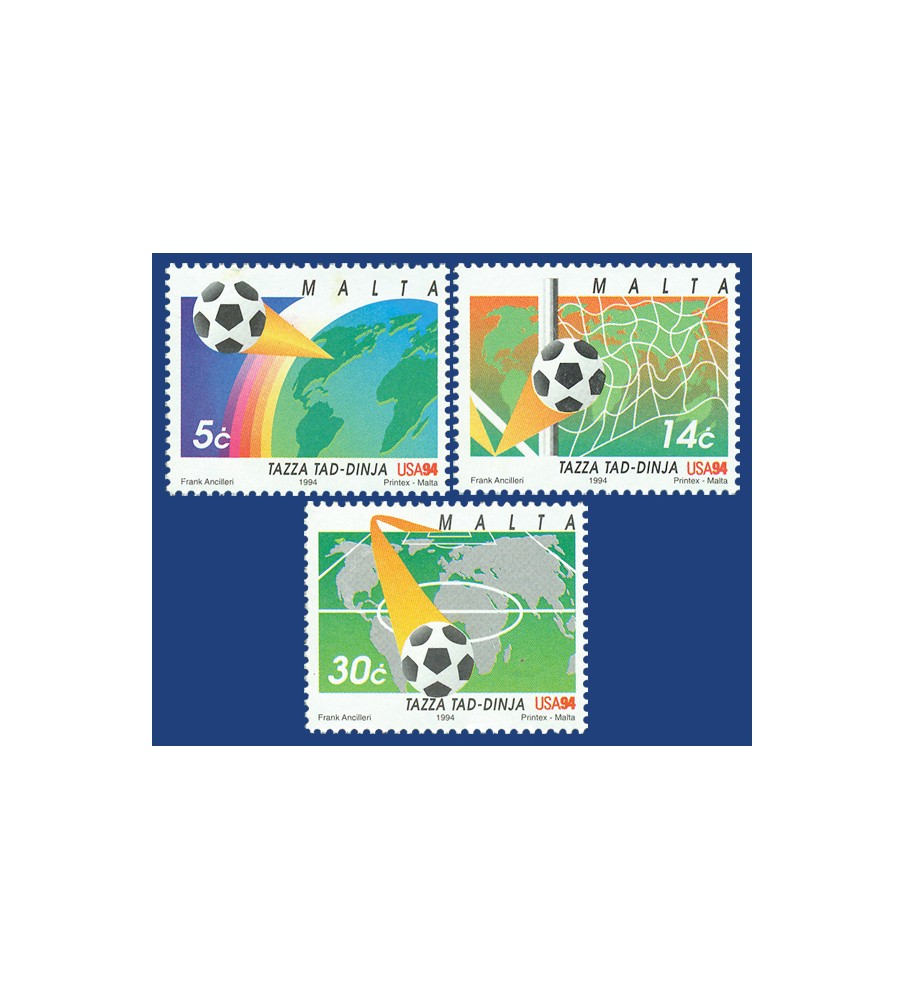 1994 Jun 09  MALTA STAMPS WORLD CUP - USA 1994