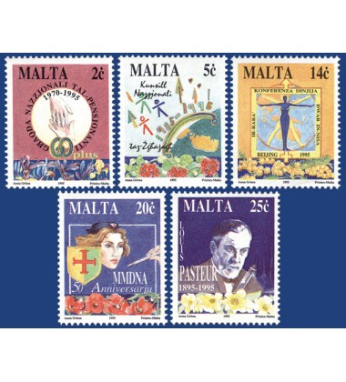 MALTA STAMPS COMMEMORATIONS