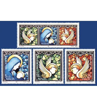 MALTA STAMPS CHRISTMAS 1996