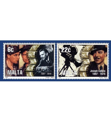 MALTA STAMPS JOSEPH CALLEIA