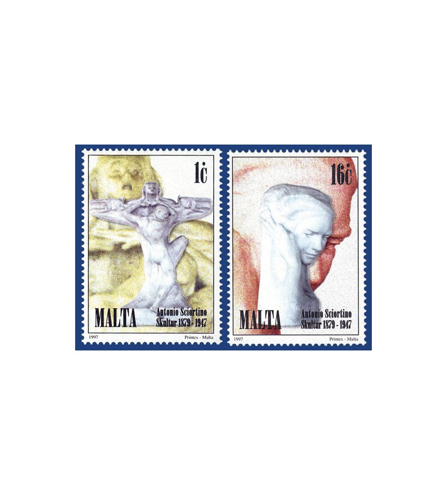 1997 Jul 10 MALTA STAMPS ANTONIO SCIORTINO