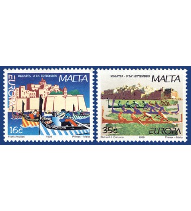 MALTA STAMPS EUROPA 1998