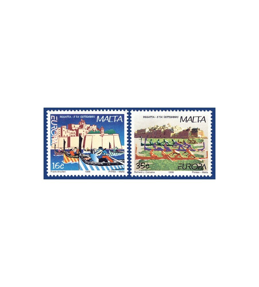 1998 Apr 22 MALTA STAMPS EUROPA 1998