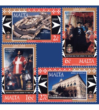 MALTA STAMPS SOVEREIGN MILITARY ORDER OF MALTA