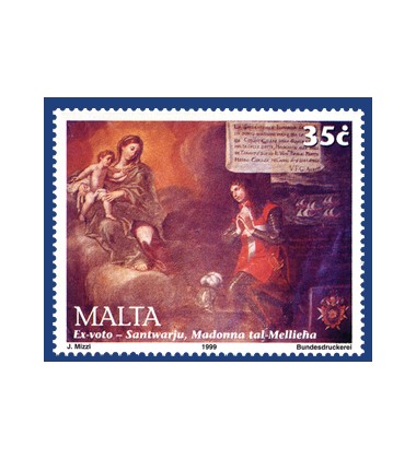 MALTA STAMPS MELLIEHA SANCTUARY