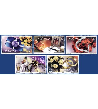 MALTA STAMPS GREETINGS 2000