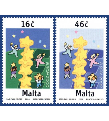 MALTA STAMPS EUROPA 2000