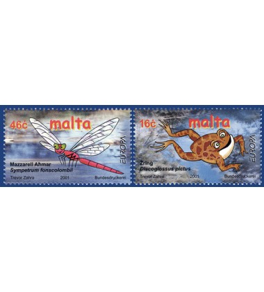 MALTA STAMPS EUROPA 2001