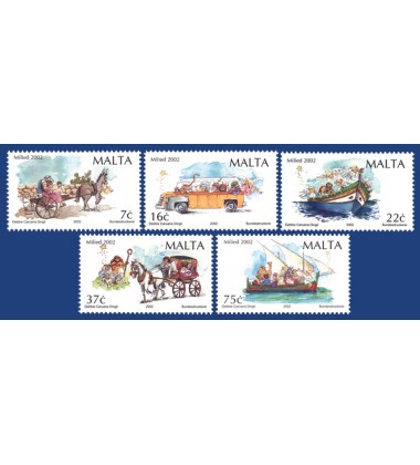 MALTA STAMPS CHRISTMAS 2002