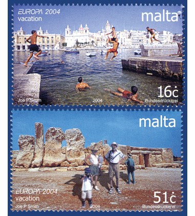 MALTA STAMPS EUROPA 2004