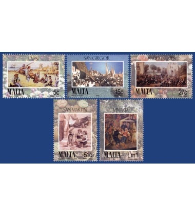 MALTA STAMPS MALTESE FESTIVALS