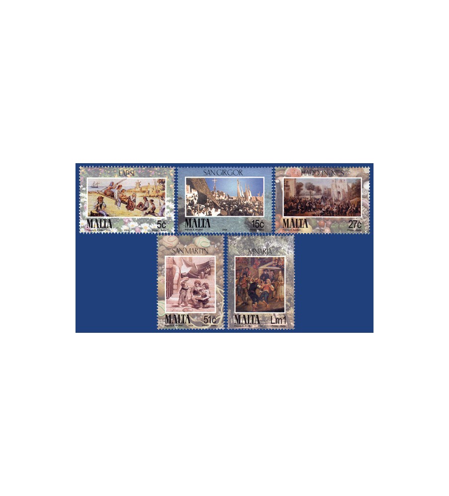 2004 Sep 15 MALTA STAMPS MALTESE FESTIVALS